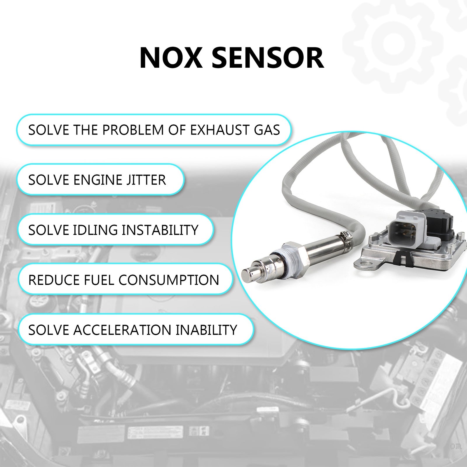 1x 36531-RNA-A01 for Honda for Civic 1.8L 2006-2011 Upstream Dissolved Oxygen Sensor