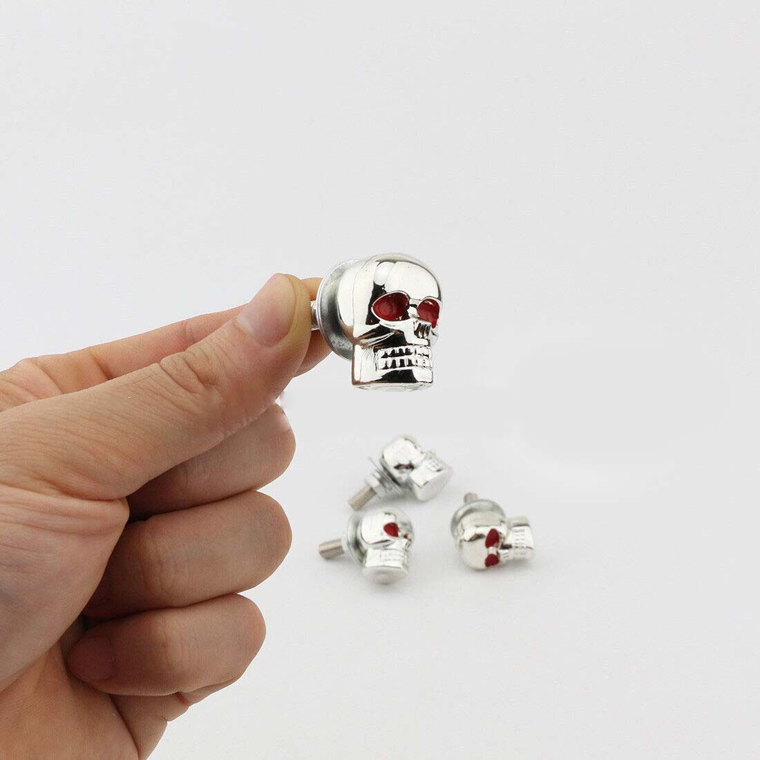 Chrome license plate screw for Yamaha V-Star 650 950 1100 1300 Classic Q