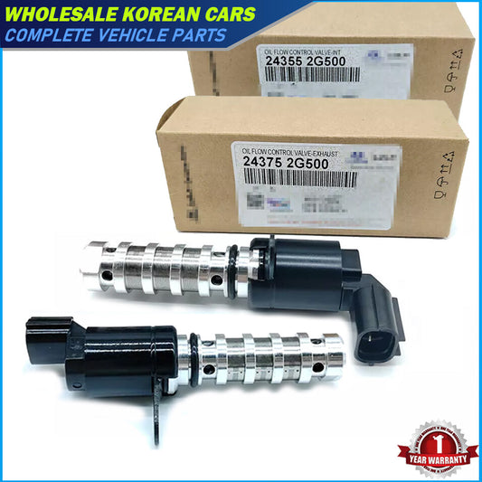 The new oil control valve is suitable for 2008-16 for Hyundai - for Kia 2.0L and 2.4L models 24355-2G500 and 24375-2G500.
