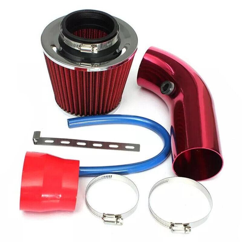 Automotive cold air intake filter sensor tube power flow hose kit RedUS universal - n