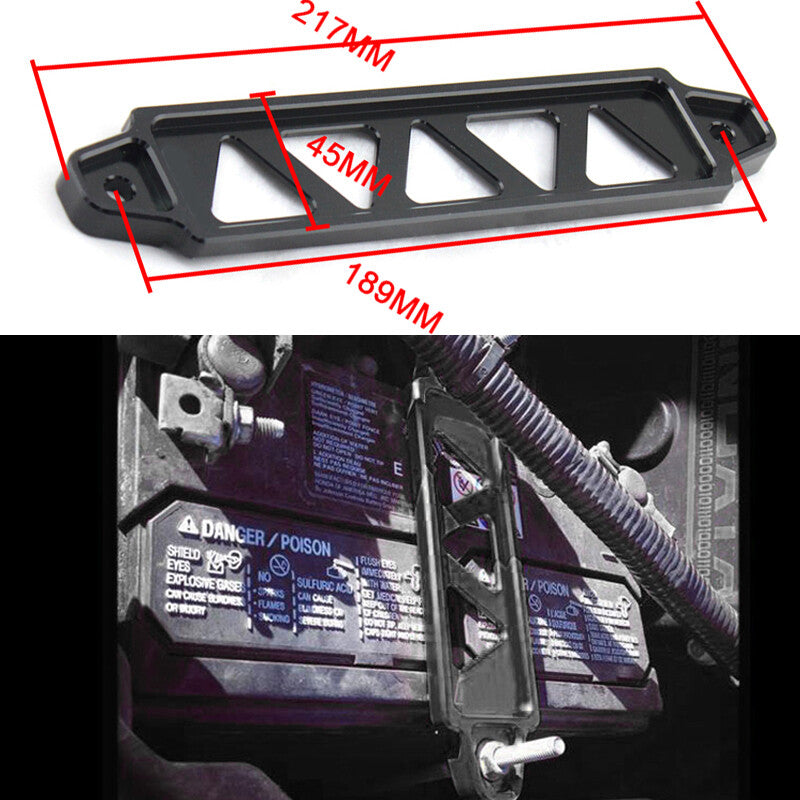 19CM Car Battery Fixed Bracket Retaining Clamp Holding Bolt Tie Buckle Parts v