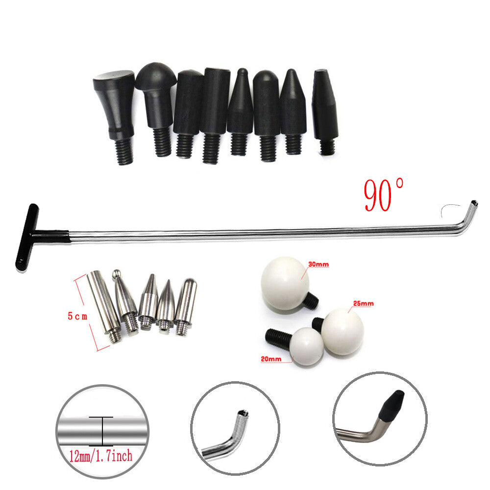 Steel Dent Rods, Dent Repair Tools, Professional Hail Dent Removal Tool v