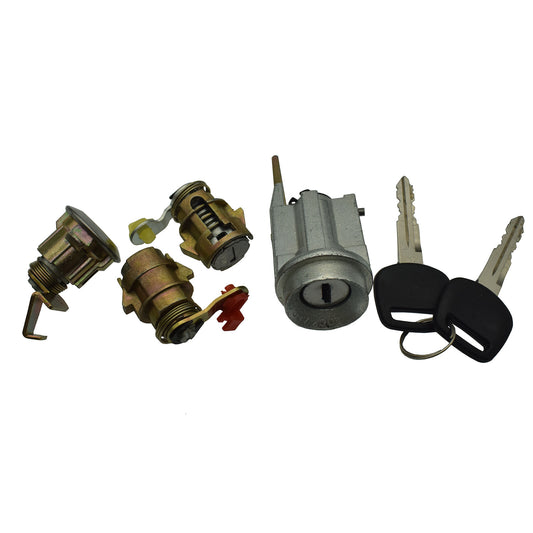Door lock ignition barrel with key kit 6905860041 for pickup trucks 1989 - 1995- v