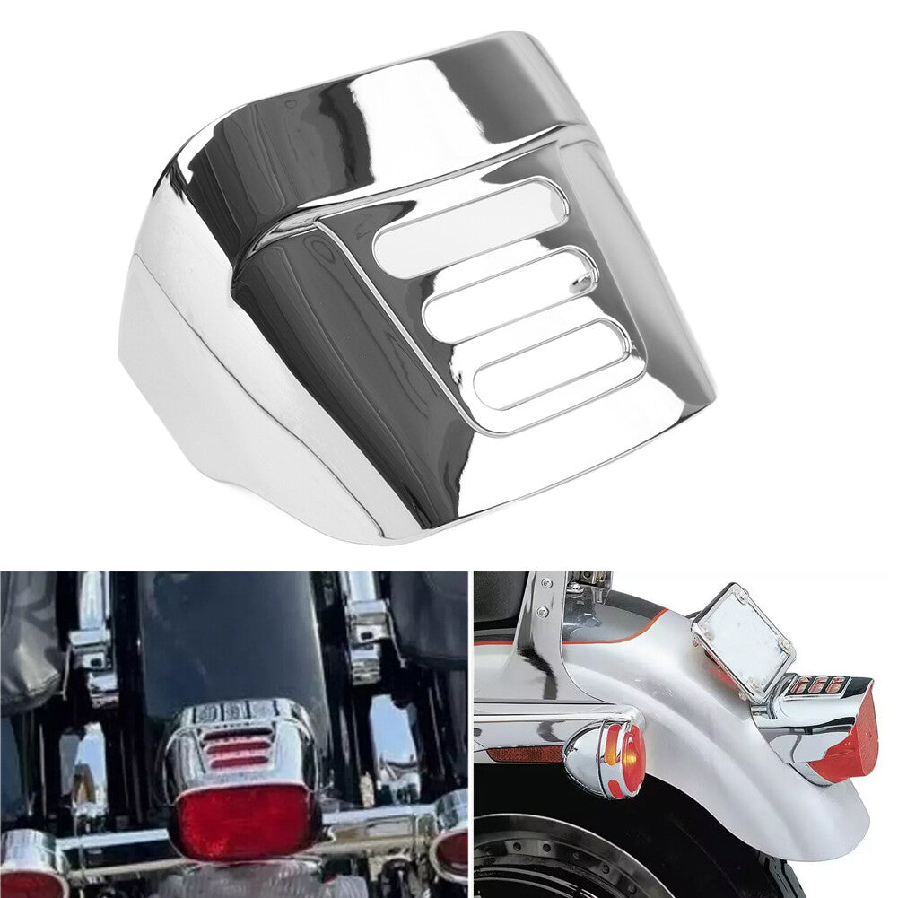 Slotted Tail Light Visor Covers for Harley Tri Glide FLHTCUTG 09-22 FLHXXX 10-11