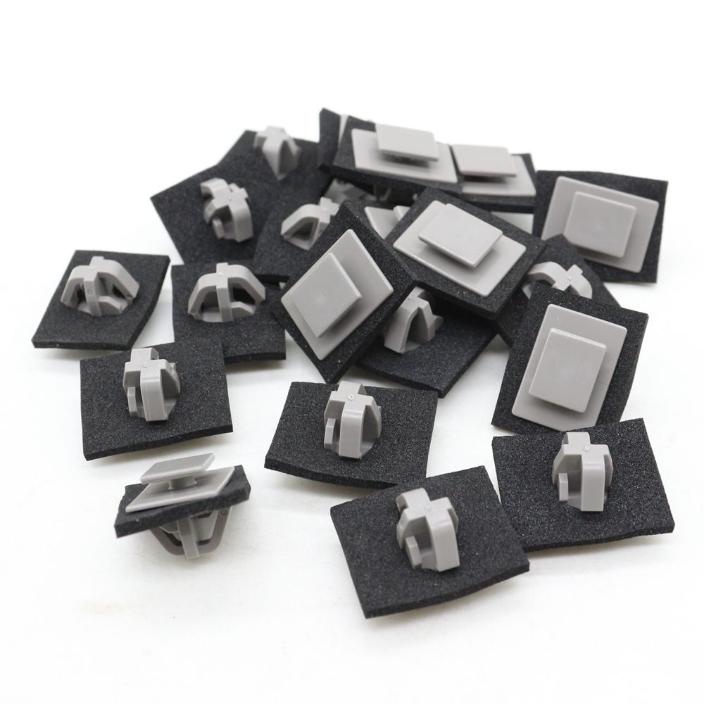 10-piece pack of interior door panel trim clip fasteners for VW 6Q0-868-297