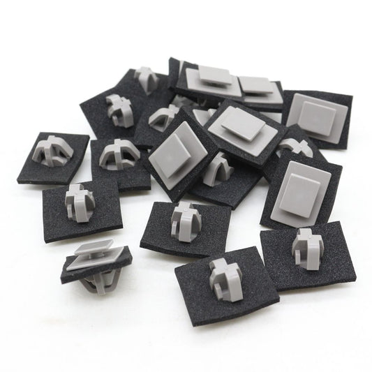 10-piece pack of interior door panel trim clip fasteners for VW 6Q0-868-297