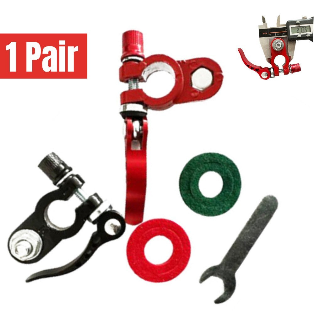 2-pack of 12V/24V automotive roof pillar battery terminal cable clip connectors n