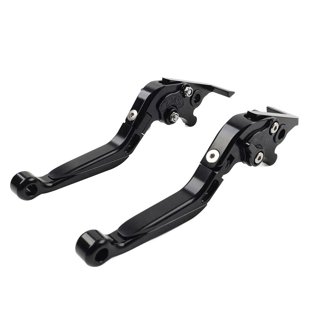 Black CNC Folding Extendable Brake Clutch Levers for BMW S1000XR 2015-2021 Q