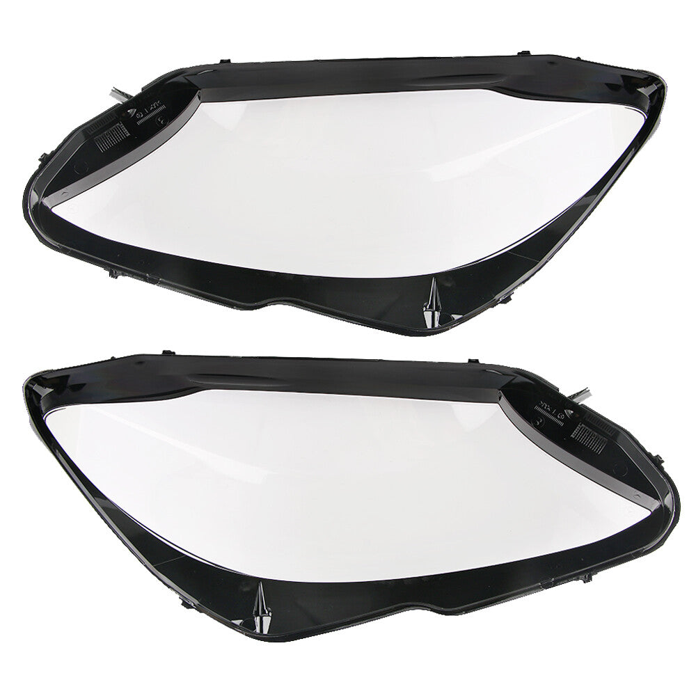 Headlight lens cover compatible with 14-17 inch for Mercedes-Benz W205 C180 C200 C260L