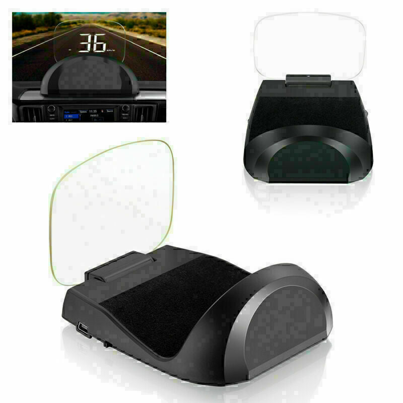 New LED Digital HUD OBD2 C700S Head Up Display Projection Overspeed Alerting Kit