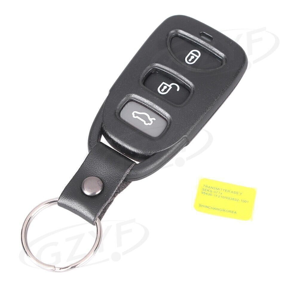 Remote Key Keyless Entry Fob Shell Case 3-Button for 2007-2010 for KIA Sorento Rondo