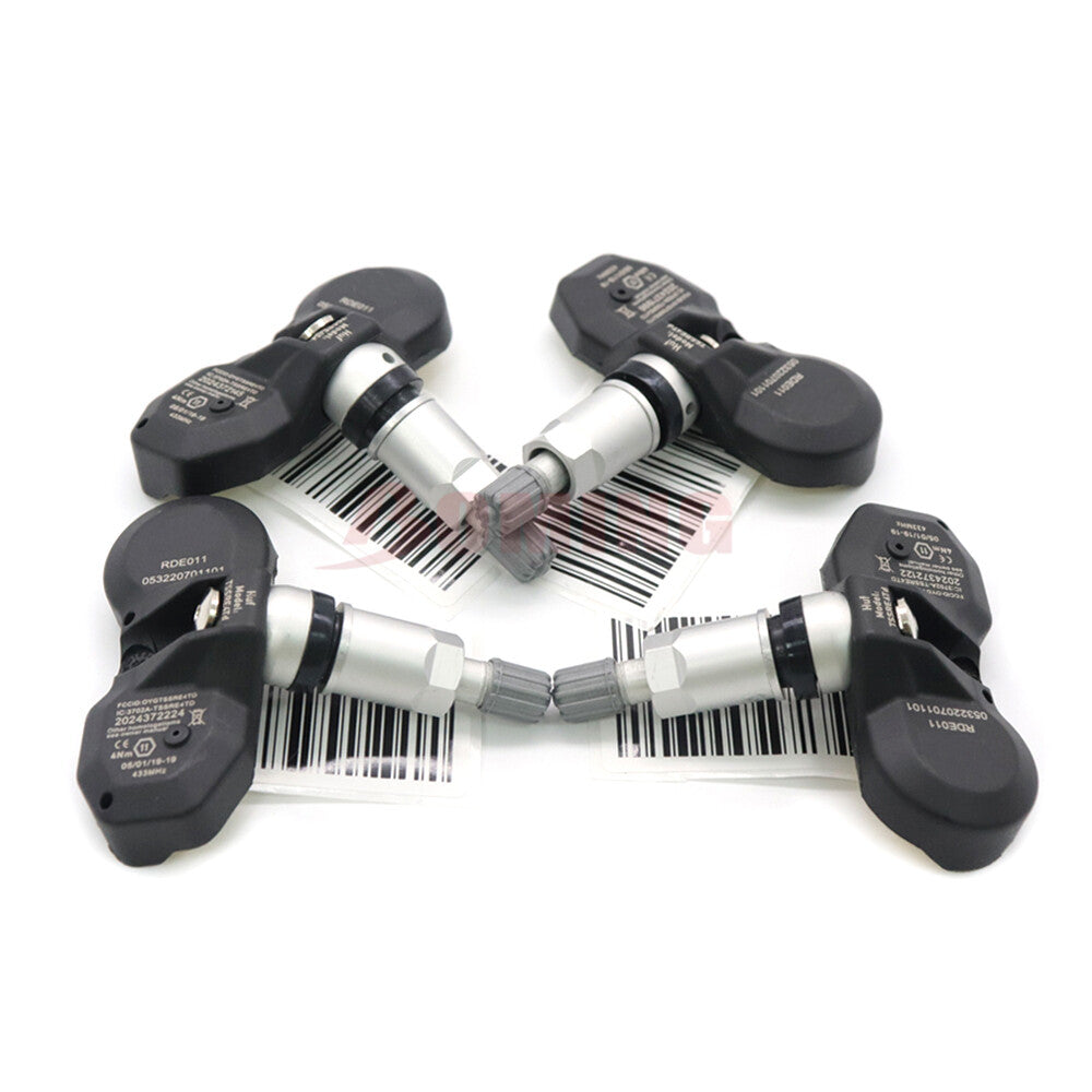 New 4PCS 433MHz TPMS Tire Pressure Monitoring Sensor for BMW E53 E70 E71 E85 E89