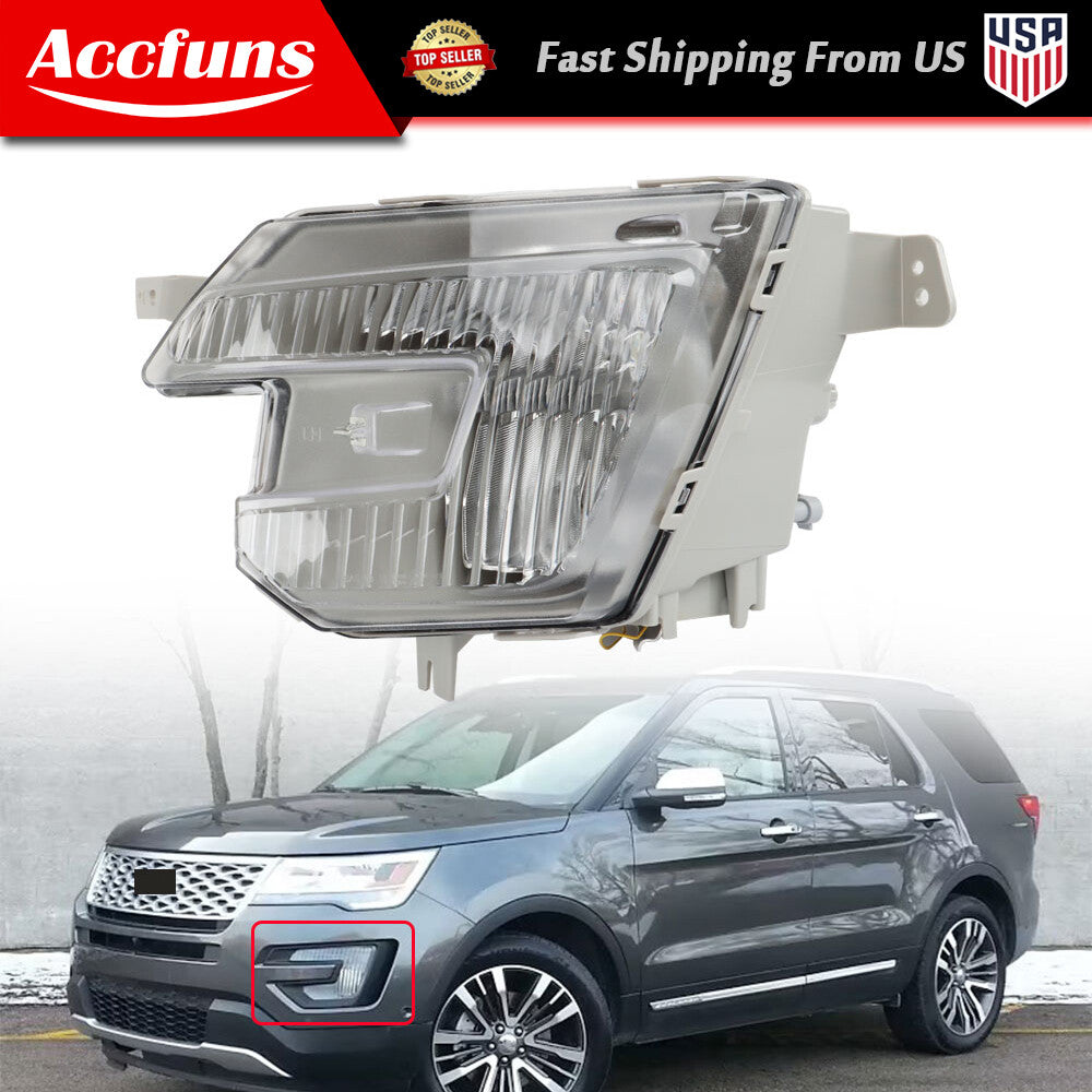 LED fog light assembly driver light driver on the left side for Explorer 2016-2017 n