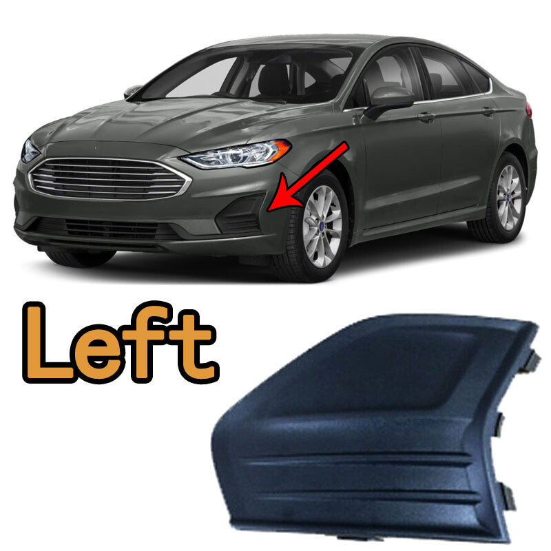 Left Front Bumper Fog Light Lamp Frame Cover for Ford Fusion Mondeo 2019 2020