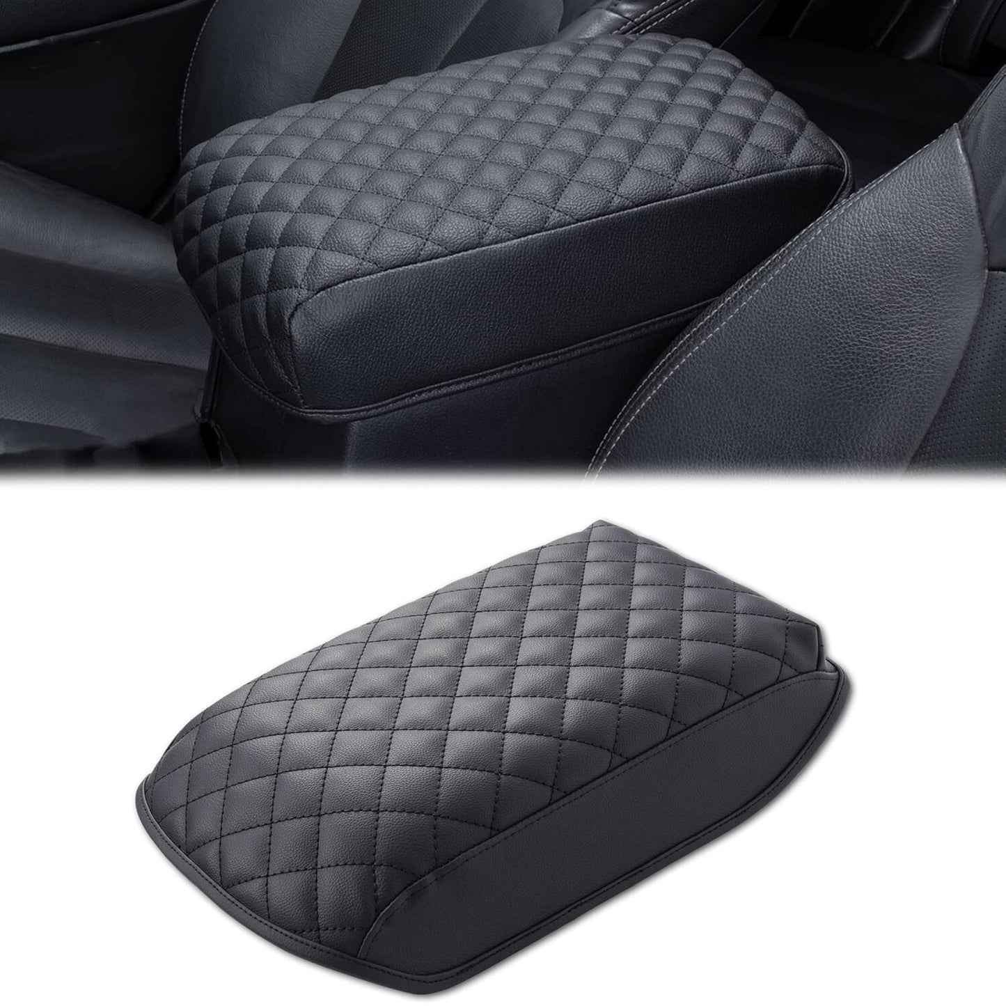 Custom-made center console cover, armrest cover, and backrest cushion for 2010-2024 4Runner. n