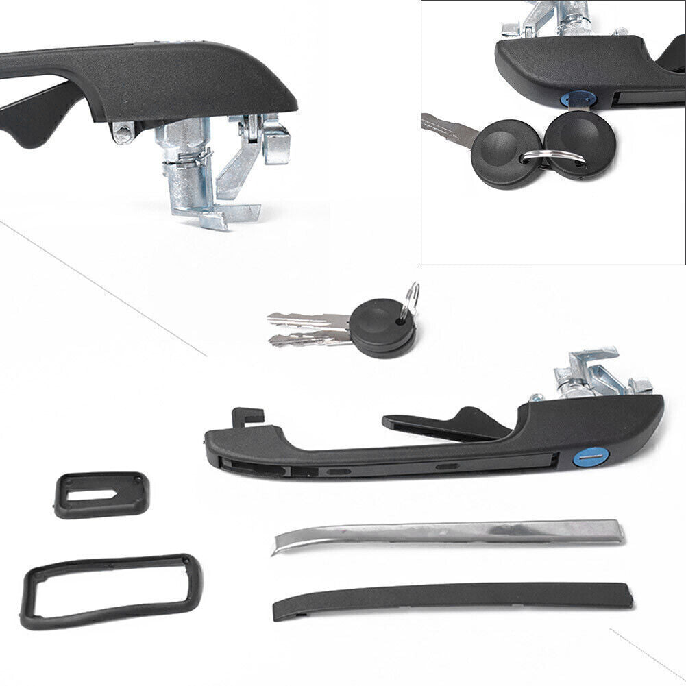 Front Left Door Handle Set for Passat for Jetta 16 / 1 for Golf 17 Mk1 Mk2 1974-1994 Car