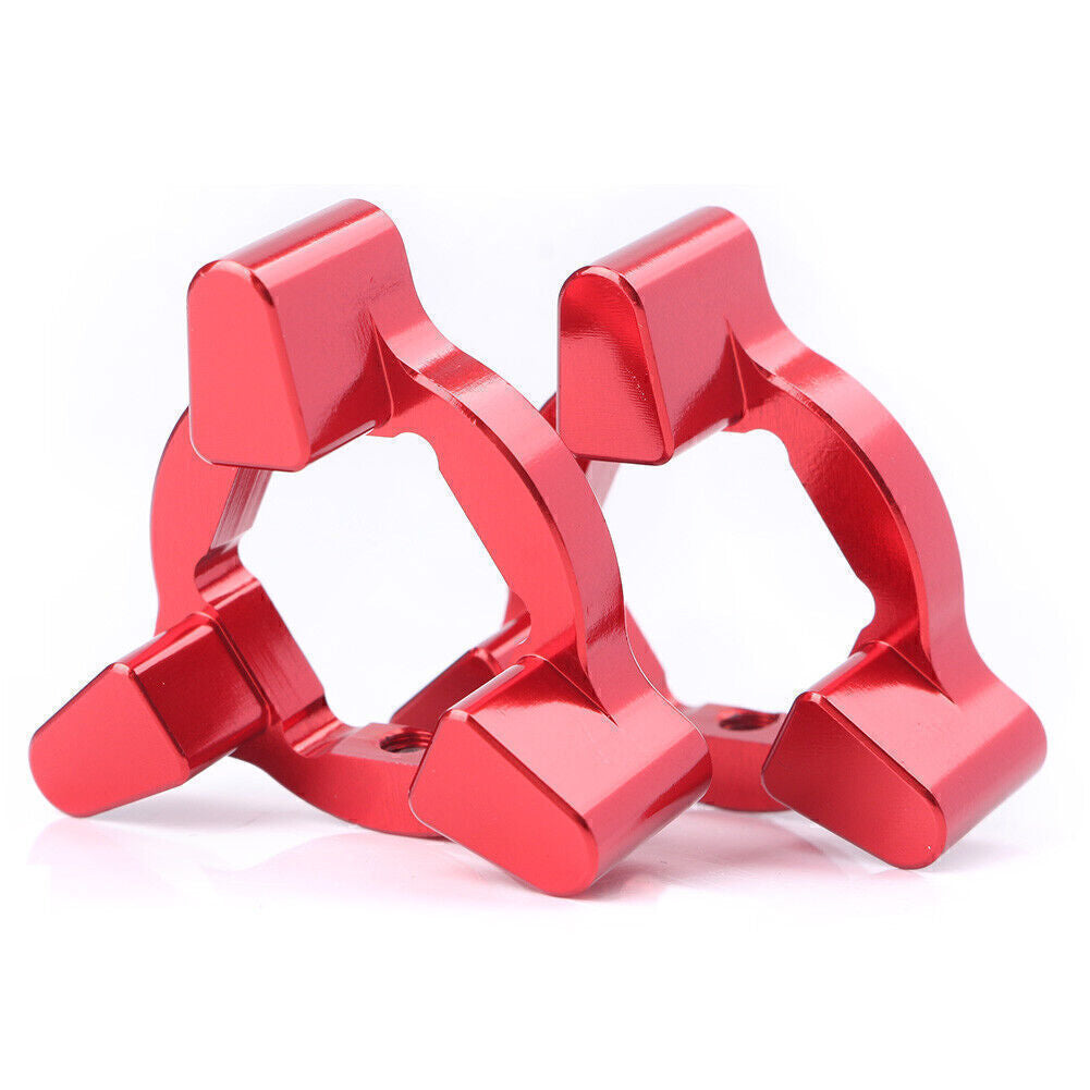 19mm Motorcycle Front Anodized Fitk Preload Adjusters Universal Red