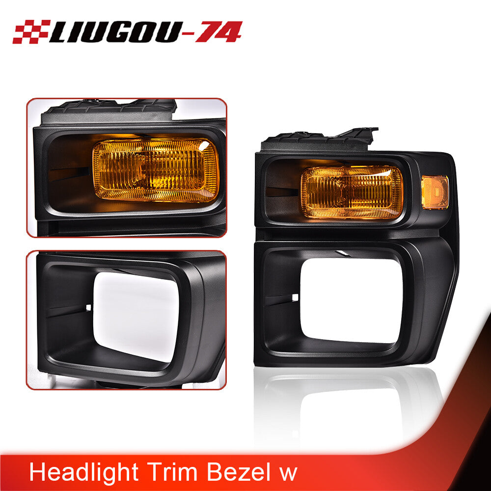 Suitable for E150 E250 E350 headlight trim and parking turn signal lights - v