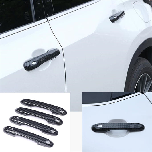 Carbon Fiber Exterior Door Handle Cover Trim for Lexus NX 250 350 450h 2022-2024