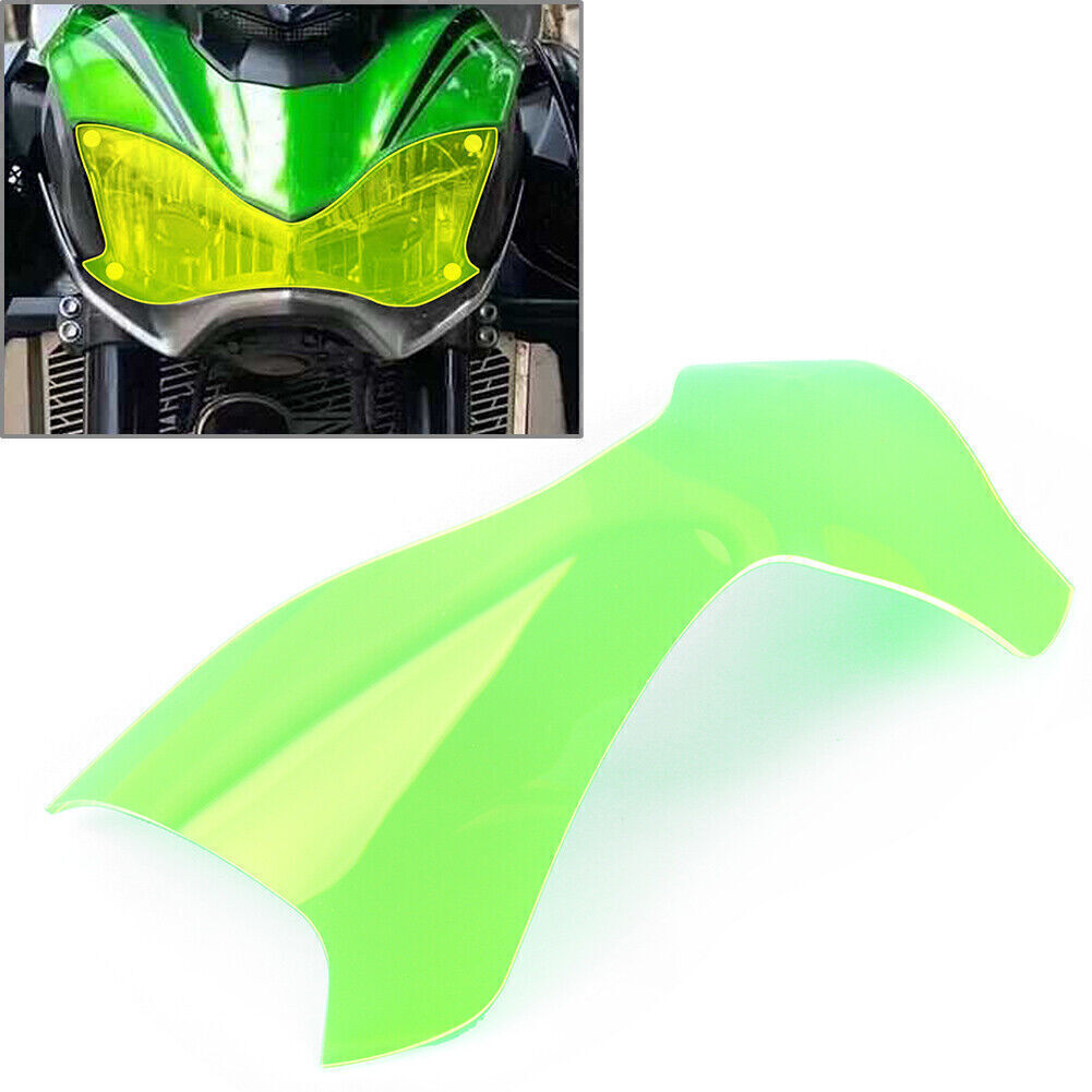 for Kawasaki Z900 2017-2019 Front Headlight Guard Shield Screen Lens Green Cover Q