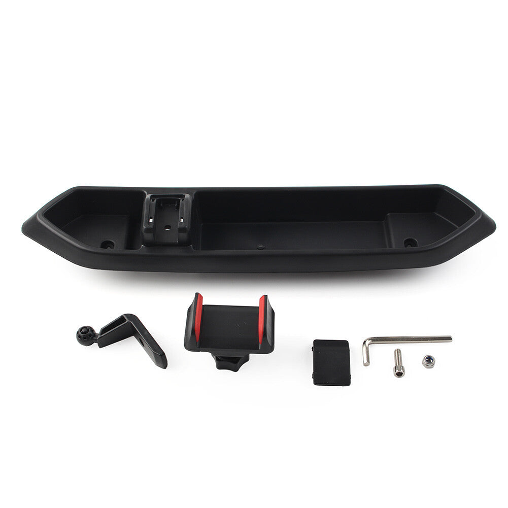 Dash Tray Mount Phone Holder With Storage Box for Jeep for Wrangler JL 2018-2023