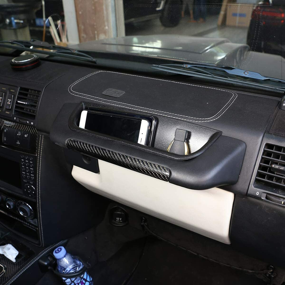 ABS interior storage box passenger side package trim for G-Class G5 2004-18 n