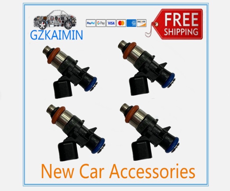 4-pack Equipment Manufacturer ( ) Nozzles 0280158313 for 2014-2017 for Jeep Cherokee 3.2L V6