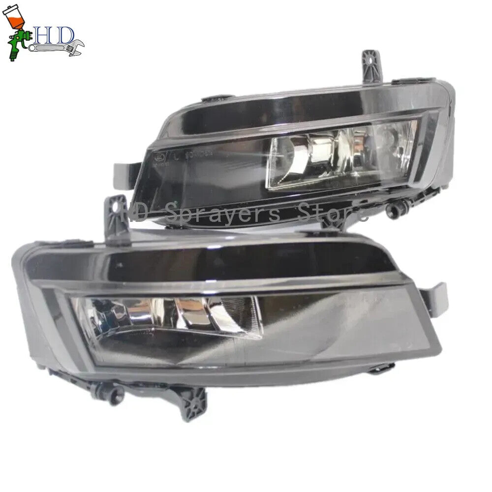 1 pair of front bumper fog lights with halogen bulbs suitable for Volkswagen for Golf 7 MK7 2013, 2014-2017.