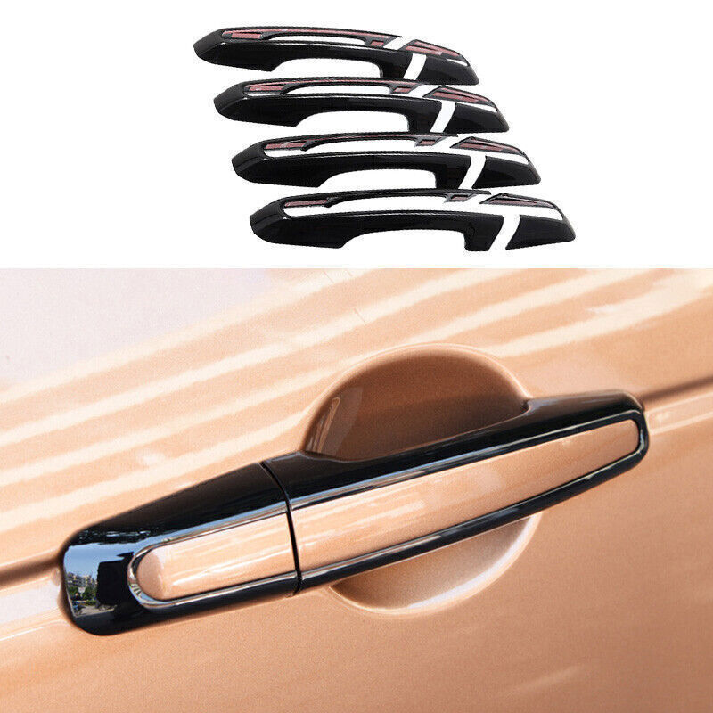 for Land Rover Discovery 5 17-25 Gloss Black Out Side Door Handle Cover Trim 8P