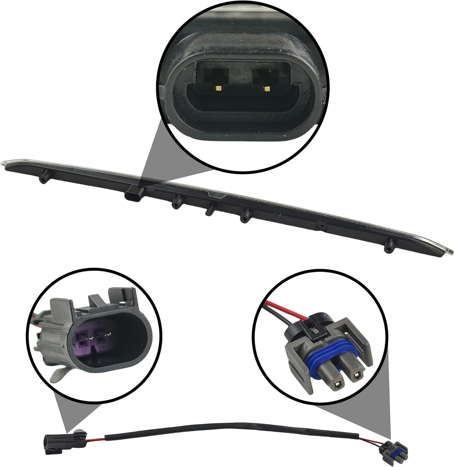 Applicable to  for ford  Edge 2015 2016 2017 - 2020 923 - 133 High Third Mount Light Third Brake LED Q