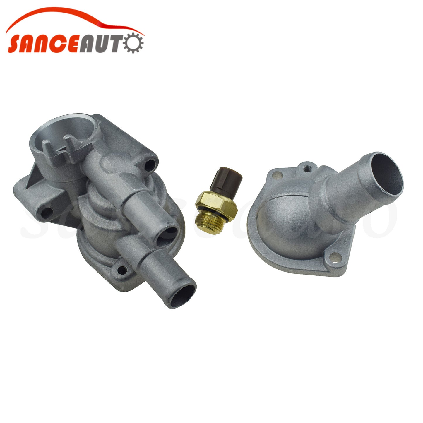 Thermostat housing cover and sensor (3 pieces) for Honda for Civic HR-V Integra 19311P2A000- n
