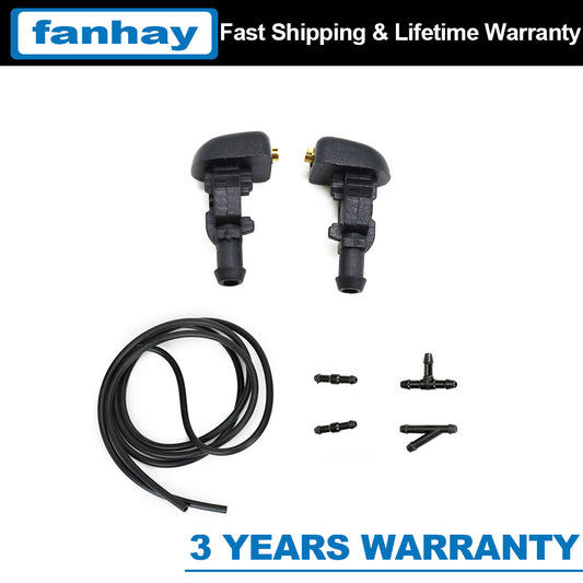 Windshield Washer Fluid it Spray Jet Nozzle & Hose  for ford  Edge F-250 F-350 Q