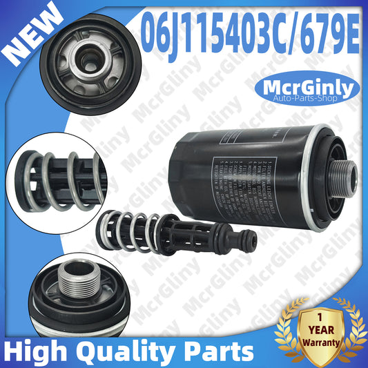 Engine oil filter with pressure hose suitable for GTI for Passat , for Audi for A8 , Q5 TT #06J115403C n