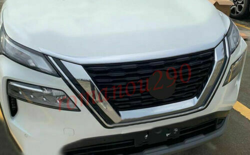 for Nissan Rogue 2021-2024 Front Hood Bonnet Lip Chrome Molding Cover Trim Decor