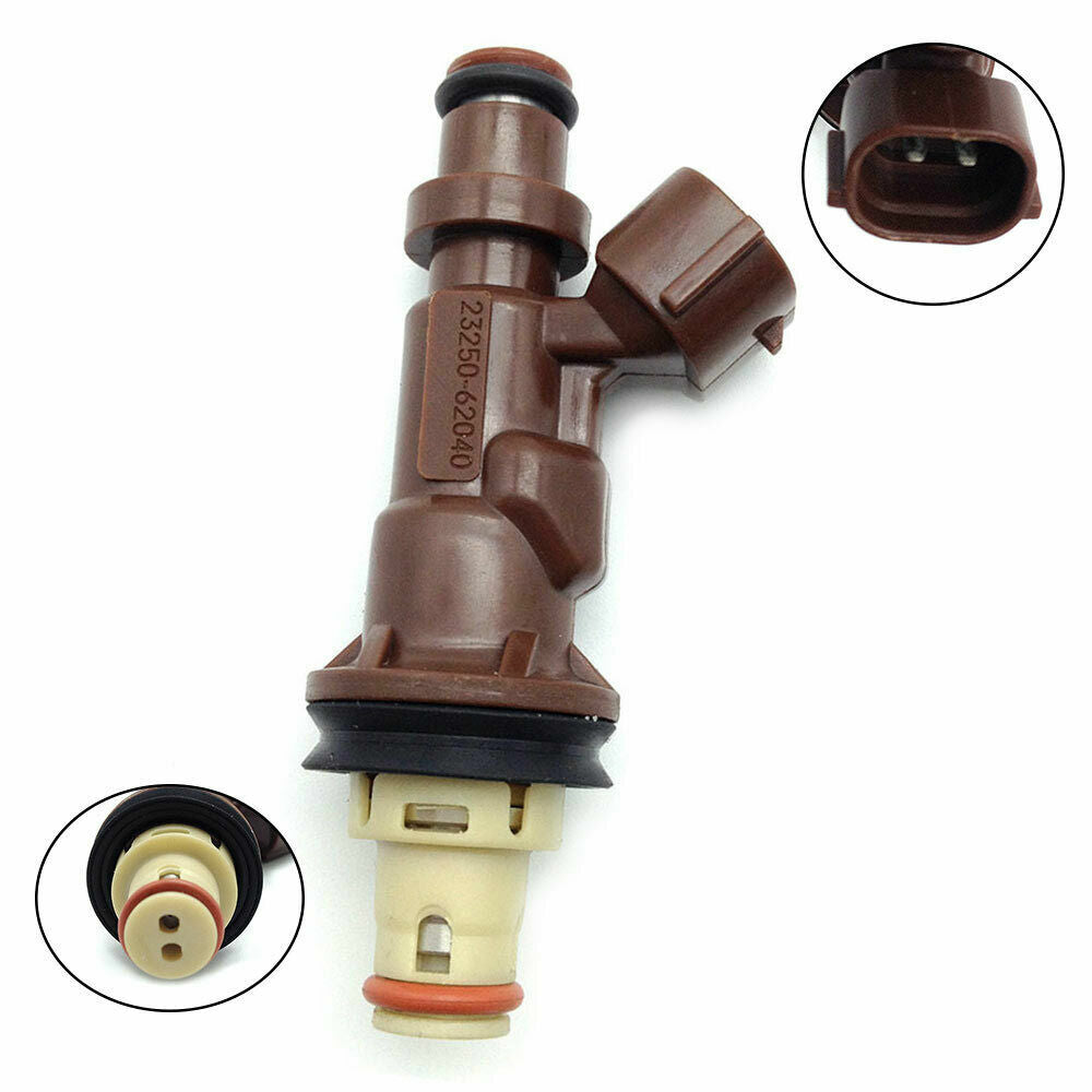 6x Fuel Injector 23250-62040 US Stock for Toyota Tacoma Tundra 4Runner 3.4L V6