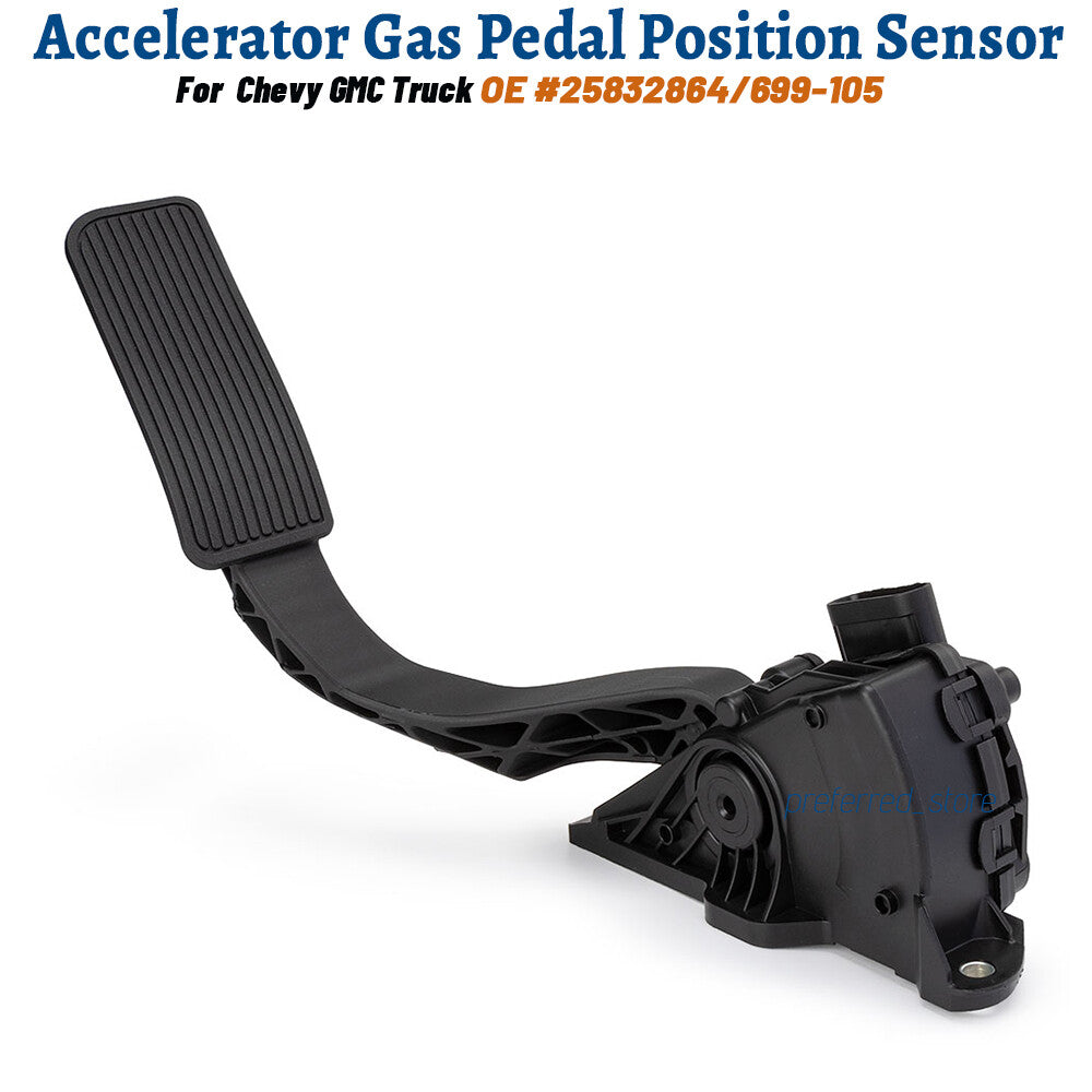 Accelerator gas pedal assembly with position sensor for GMC truck 25832864- v