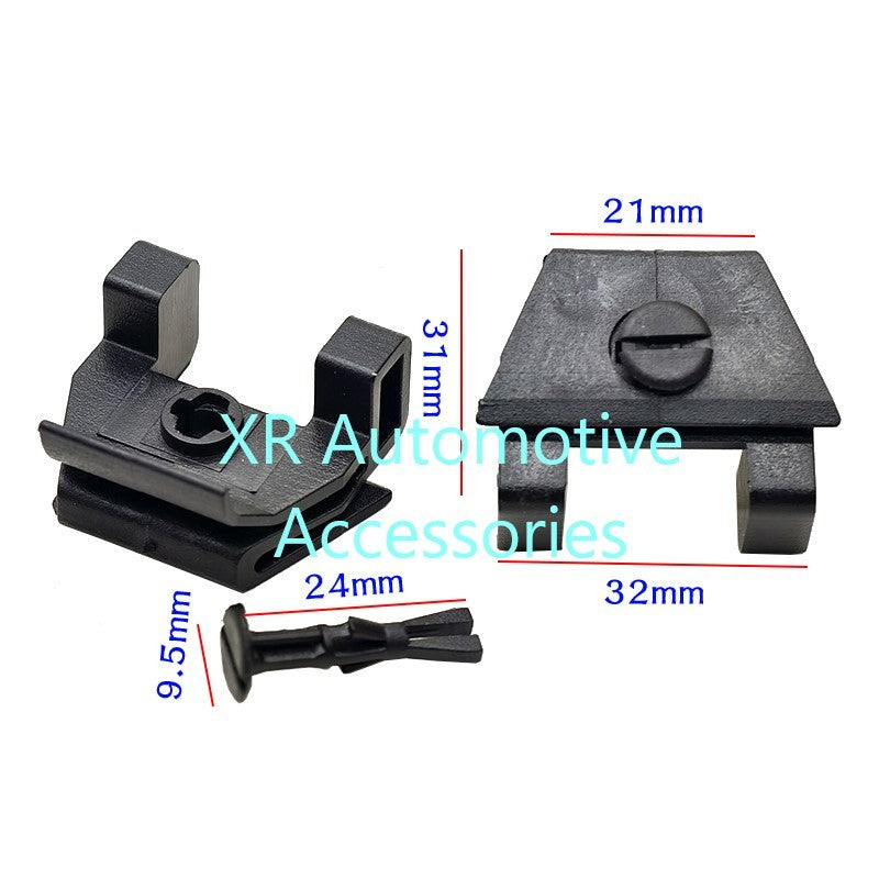10 Set for Toyota for Lexus Car Bumper Cover Inner Fender Mud Shield Retainer Clips Q