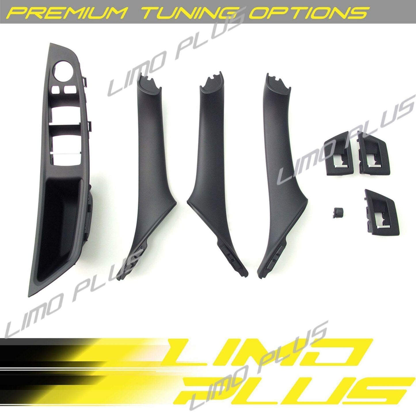 7pcs Interior Window Lift Switch Armrest Panel Door Handle Decoration for F10 F11 M5 v