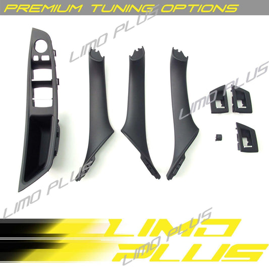 7pcs Interior Window Lift Switch Armrest Panel Door Handle Decoration for F10 F11 M5 v