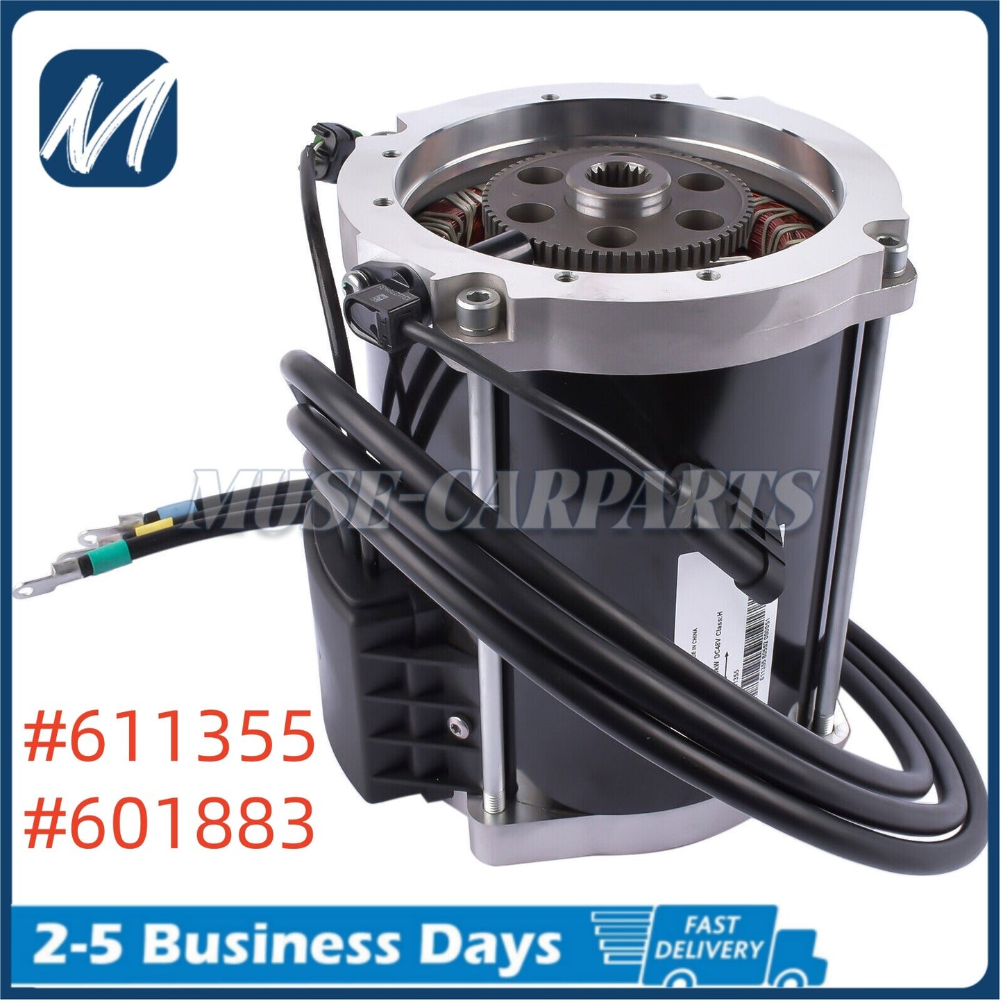 for Golf Carts AC Drive Motor For EZGO RXV for Cushman LSV 800 48V 2012-2015 672531 Q