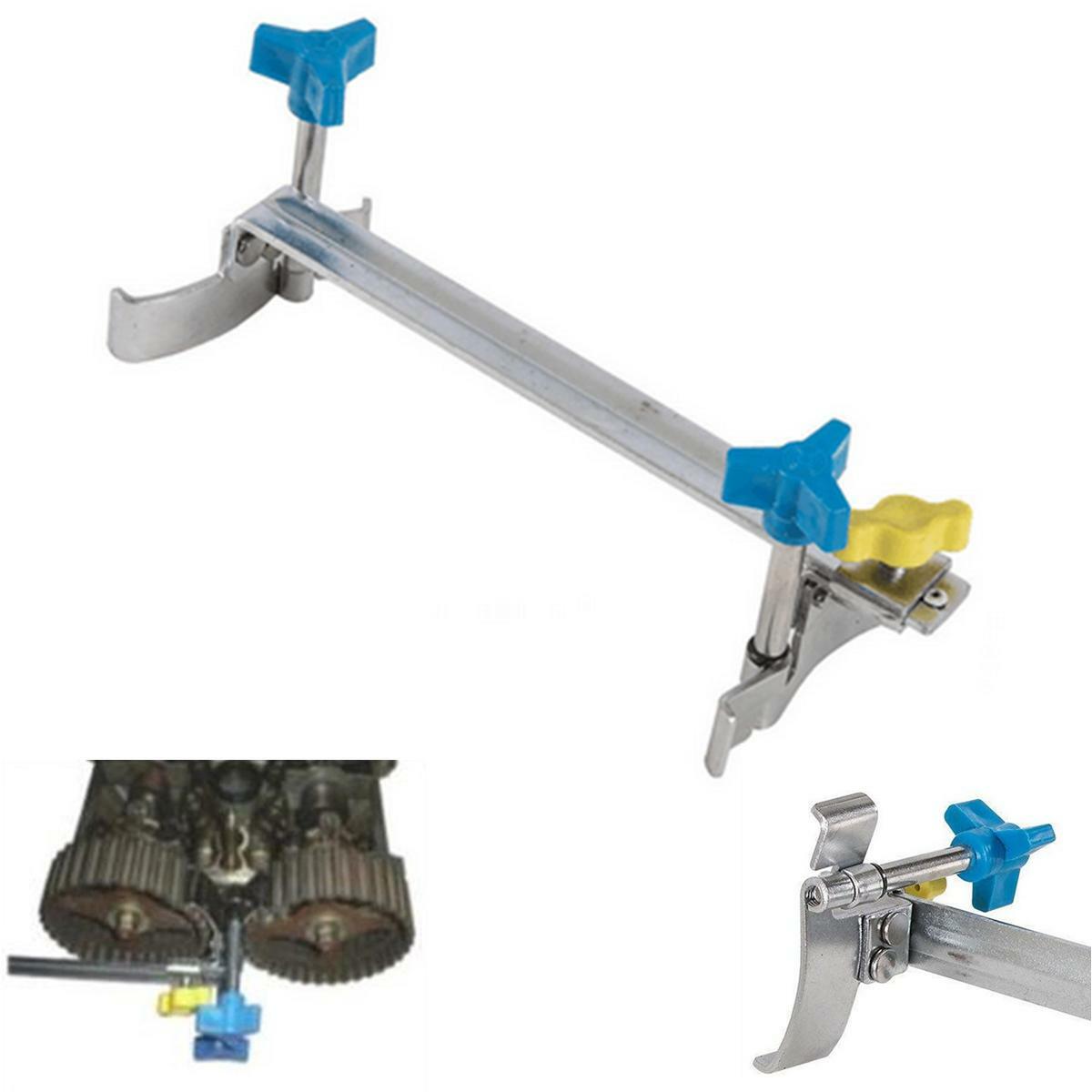 Universal Automotive Tool Kit for Dual Camshaft Crankshaft Pumps and Sprocket Locking Brackets n