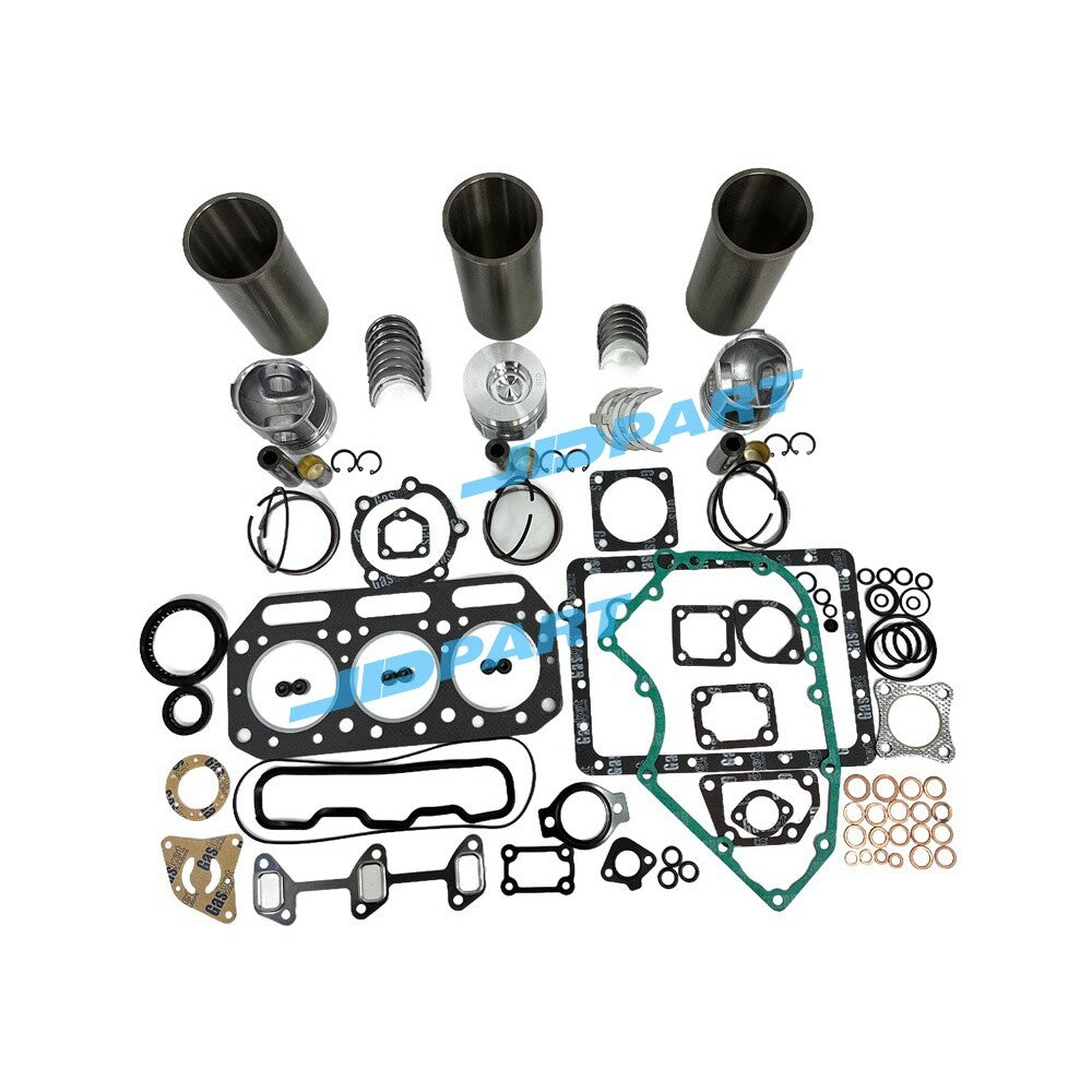 3T75HLE Cylinder Liner Kit with Shim and Bearings for Engine Parts