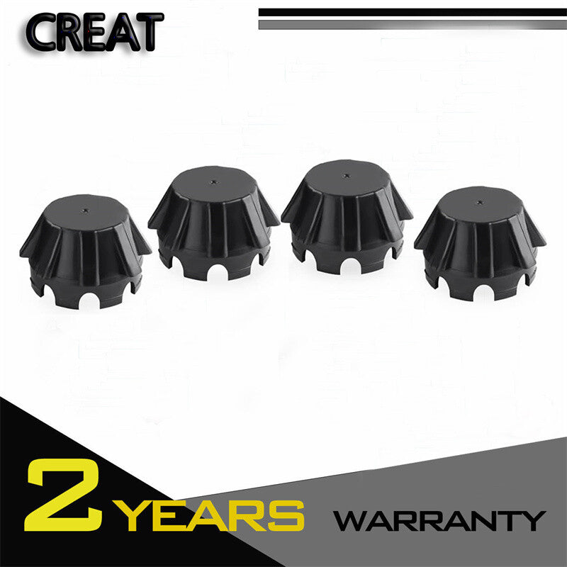 4-Piece Black Wheel Center Hub Caps 11065-1341 for Kawasaki Teryx Krx 1000 (2020-2021)