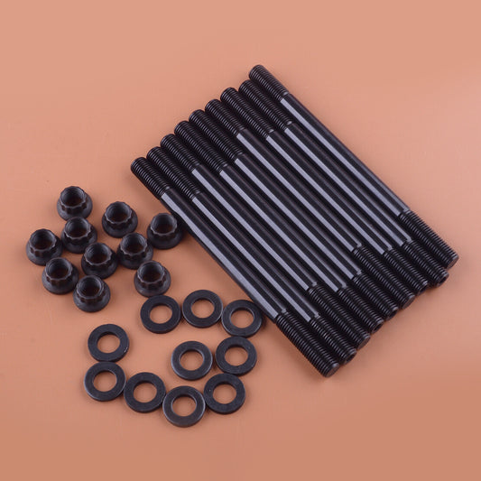 HEAD STUDS/STUD KIT FIT For 1996-00 for Honda for CIVIC D16YZ D16Y8 SOHC 208-4305 v