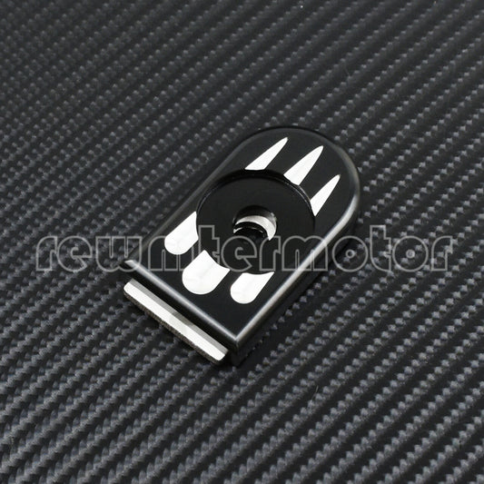 CNC for Seat Bolt Tab Screw Mount Knob Cover Fit for Harley Sportster Dyna Touring Q