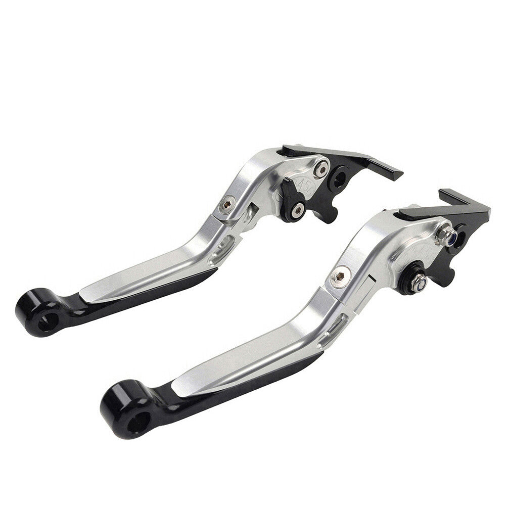 CNC Folding Extendable Brake Clutch Levers for Honda CBR125R CBR150R Silver Q