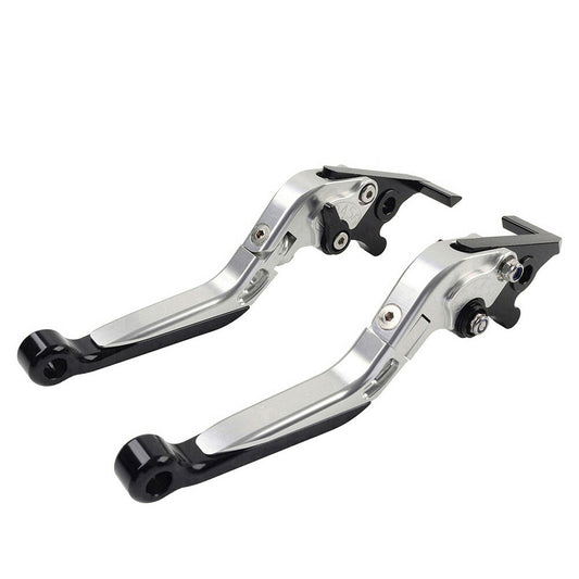 CNC Folding Extendable Brake Clutch Levers for Honda CBR125R CBR150R Silver Q