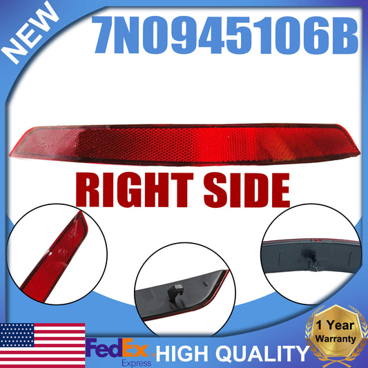 right bumper light reflector for Sharan 2011-2022 models #7N0945106B- n