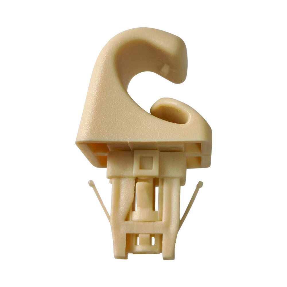 Beige Car Interior Sun Visor Clip Hook Bracket for Toyota for Corolla RAV4 for Camry Q