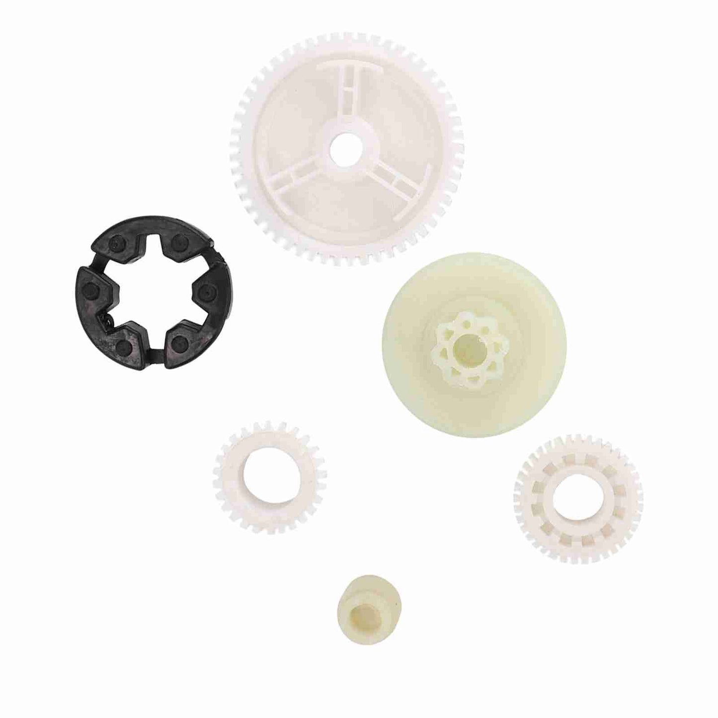 6Pcs Car Window Glasses Motor Gear Replacement Kit ABS Material for Mazda Q